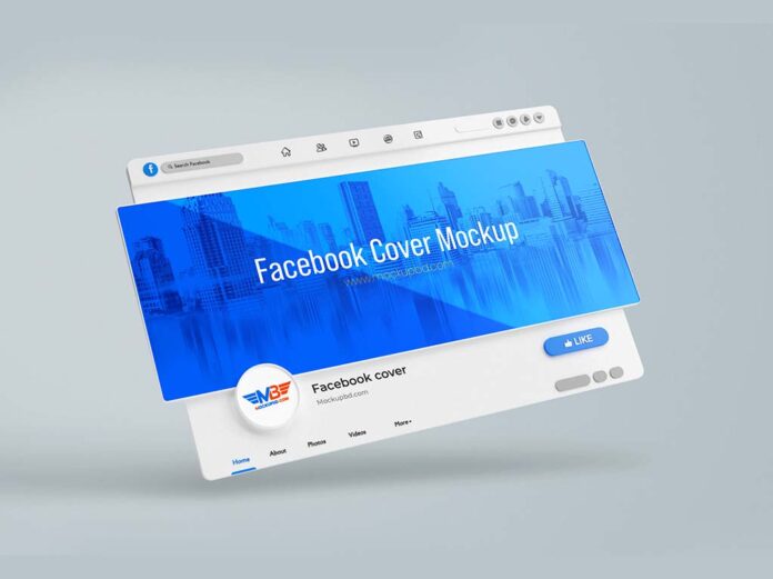 facebook cover page mockup free download