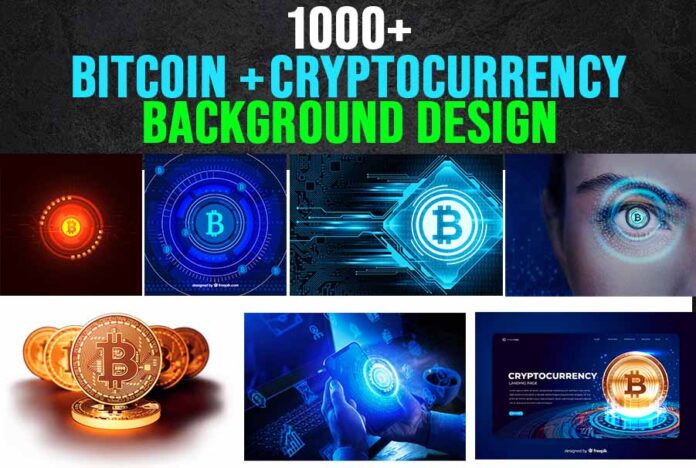 free Bitcoin & cryptocurrency Background images