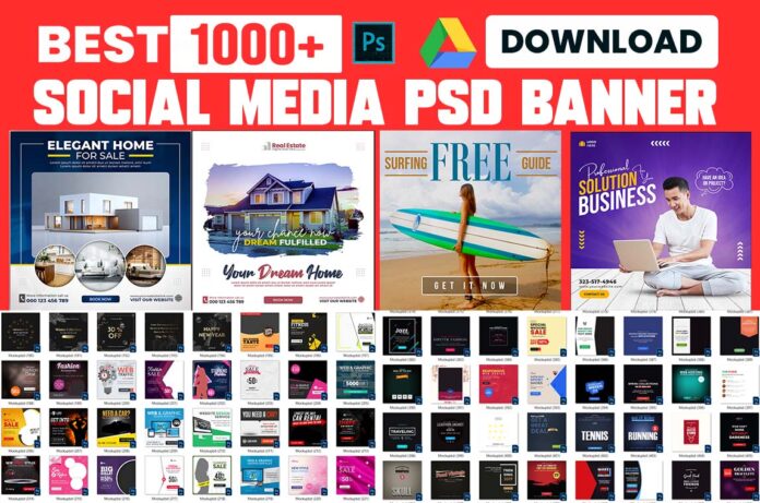 Social media Post Design 1000+ PSD Templates Free Download
