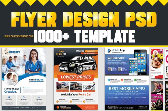 1000+ Business Flyer Design Bundle Free Download